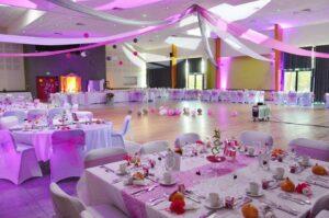 clalie décoration salle réception mariage
